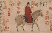 Zhao Mengfu DETAIL:A Riding Official